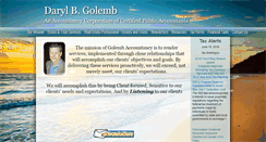 Desktop Screenshot of golembcpas.com